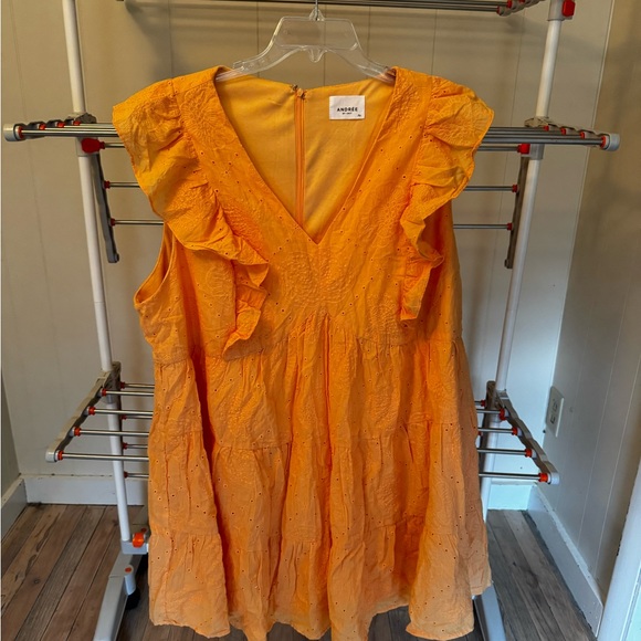 ANDREE BY UNIT Dresses & Skirts - ANDREE BY UNIT Vibrant Orange Dress